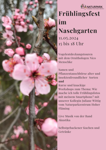 11.05. Frühlingsfest im Naschgarten