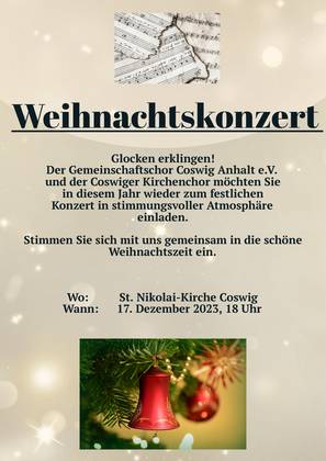 2023 weihnachtskonzert kirche