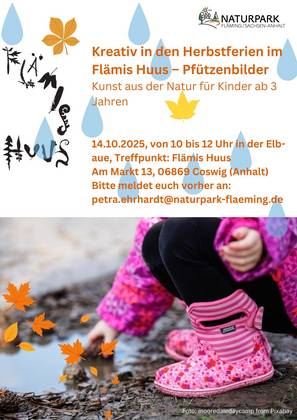 Pfützenbilder! 14.10. Flämis Huus Pfützenbilder