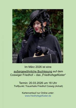 Einladung zur Buchlesung Im März 2026 ist eine