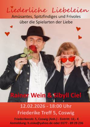 Liederliche Liebeleien   Plakat A4   NEU 1 Kopie