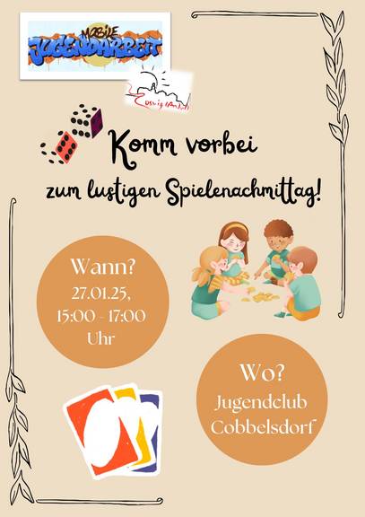 MoJa 27.01 Cobelsdorf Spielenachmittag