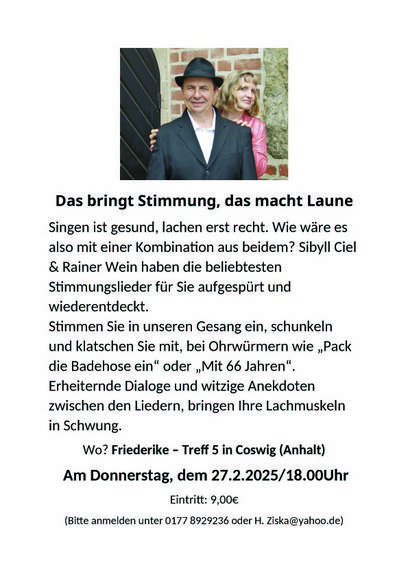 Das bringt Stimmung, das macht Laune Das bringt Stimmung