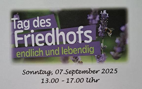 Friedhofstag Friedhofstag 2025