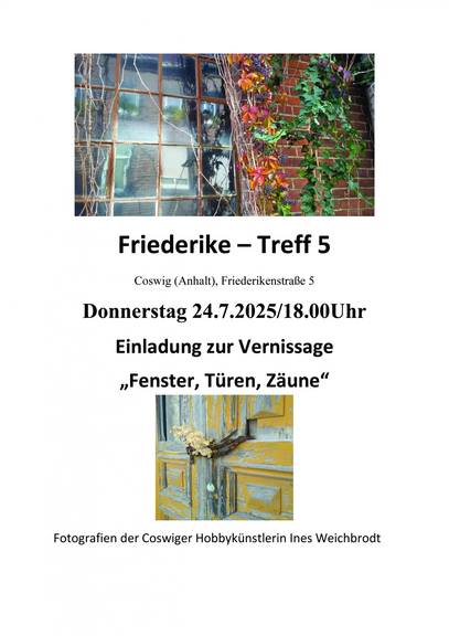 Fenster, Türen, Zäune Kopie