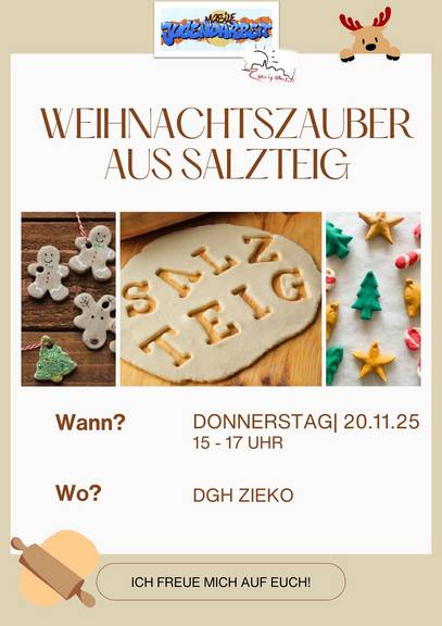 Winterzauber aus Salzteig MoJa 20.11 Zieko Salzteig