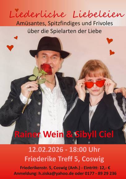 Liederliche Liebeleien   Plakat A4   NEU 1 Kopie