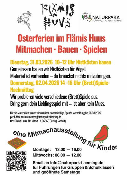 Osterferien Flämis Huus 2026