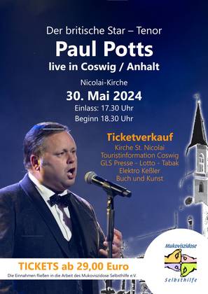 Plakat Paul Potts