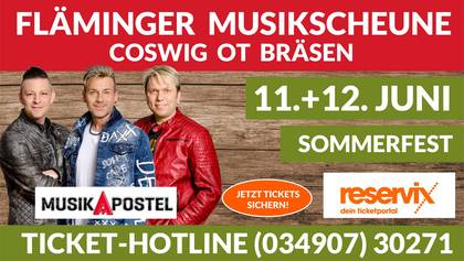 Sommerfest mit MusikApostel 16zu9 LED MusikApostel