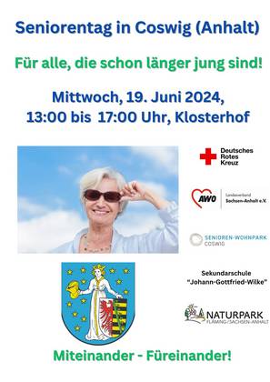 Seniorentag Seniorentag mit Logos Seniorenrat