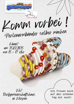 MoJa 25.02 Wörpen Perlenarmbänder