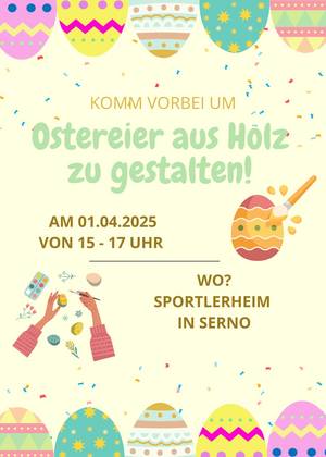 Ostereier gestalten MoJa 01.04 Serno Ostereier aus Holz