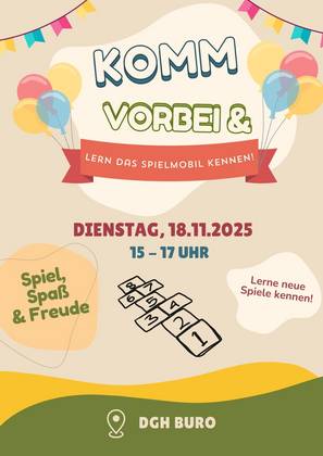 Spielmobil MoJa 18.11 Spielmobil Buro