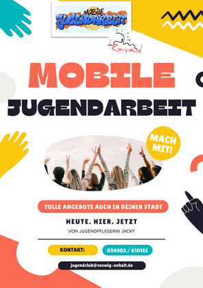 Mobile Jugendarbeit Plakat MoJa