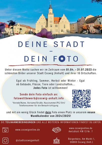 Plakat Fotowettbewerb Wandkalender