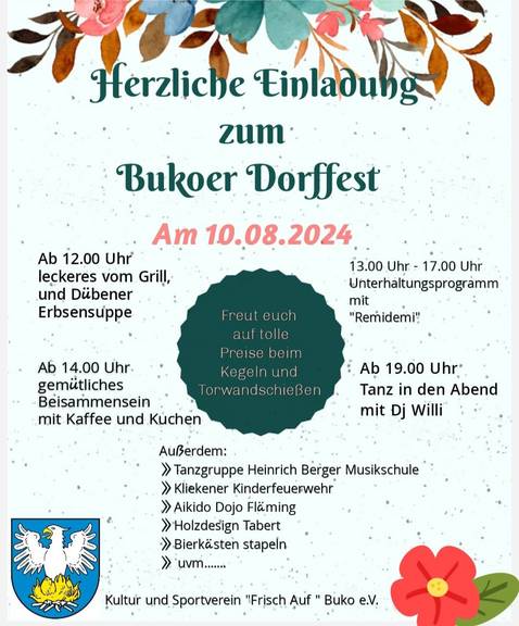 Dorffest Buko