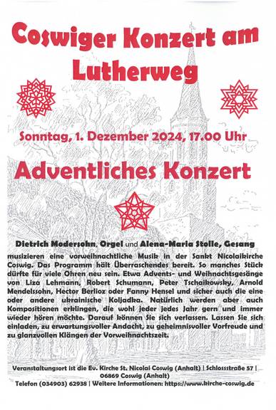 Adventskonzert Advent 2024