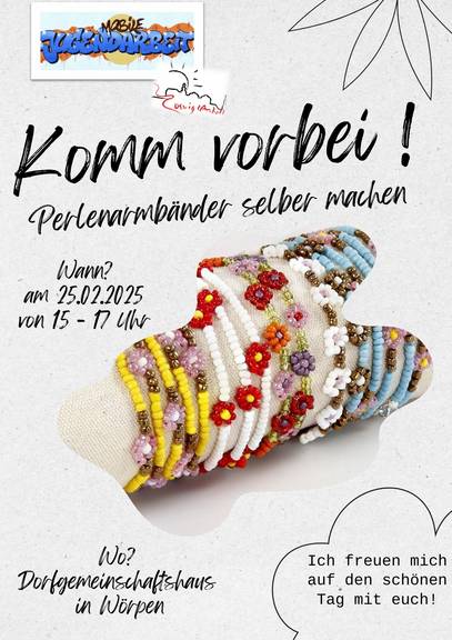 MoJa 25.02 Wörpen Perlenarmbänder