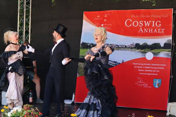 Phönix Auftritt singend