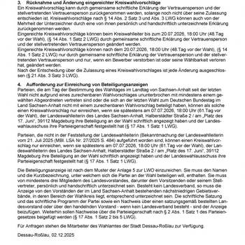 2025 12 02 Bekanntmachung Einreichung Wahlvorschläge Seite 3